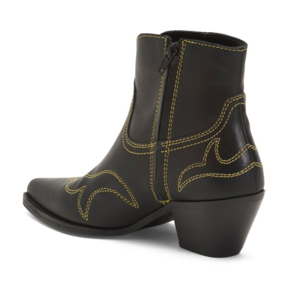 MATISSE Leather Kaye Western Booties - Picture 2 of 3